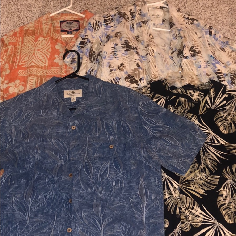 Variety Of Mens Large Island Button Down Shirts